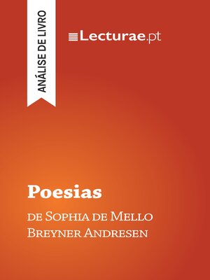 cover image of Poesias — Sophia de Mello Breyner Andresen (análise de livro)